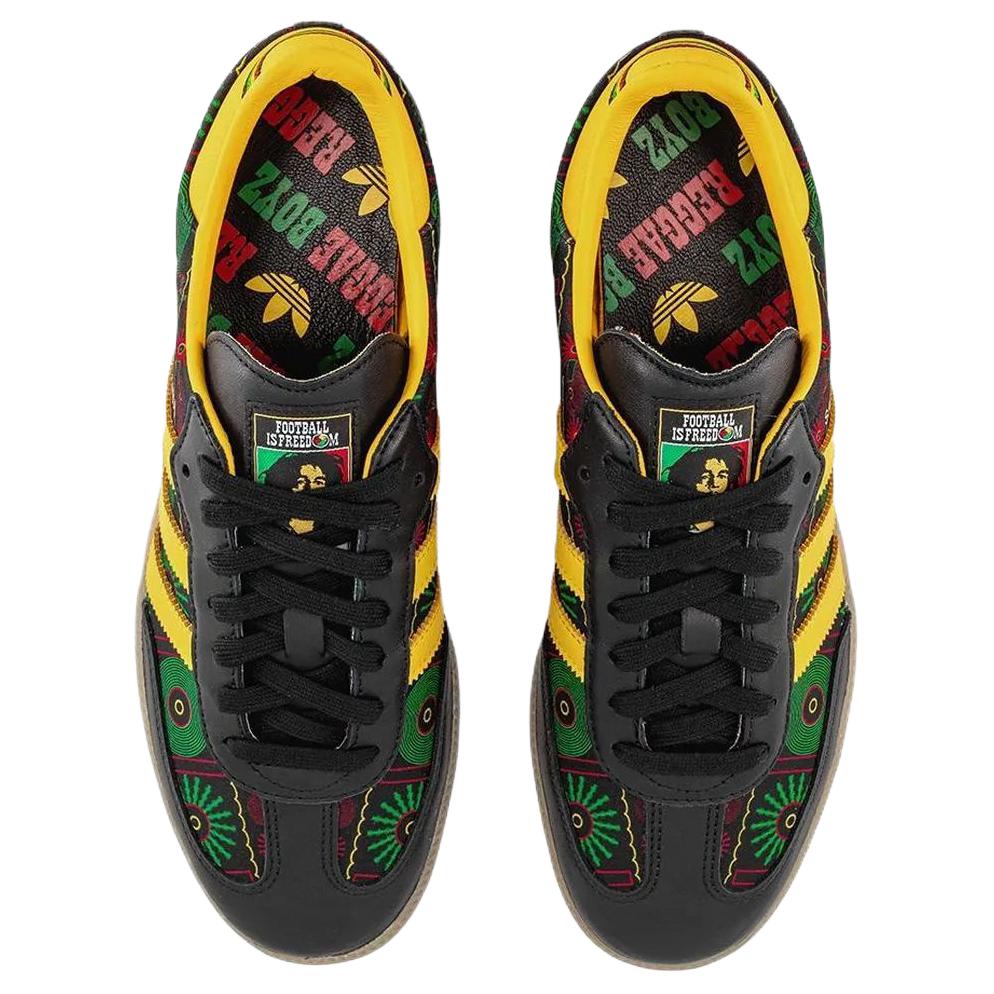 Samba Боб Марли x Samba Adidas Originals 'Черный Желтый Каучук' KI8571