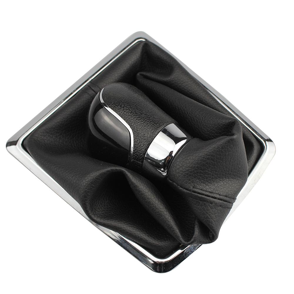 New High-Quality Accessories5/6 Speed Car Gear Shift Knob  Lever Shifter Collar Gaitor Boot For Ford Fiesta MK7 Focus MK2 Galaxy