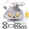 Карбюратор Carb Совместимый Для Briggs & Stratton 791230 799230 699709 499804 V-Twin 20 л.с. 21 л.с. 23 л.с. 24 л.с. 25 л.с. Ручной подсос С прокладкой И Грязь от углерода