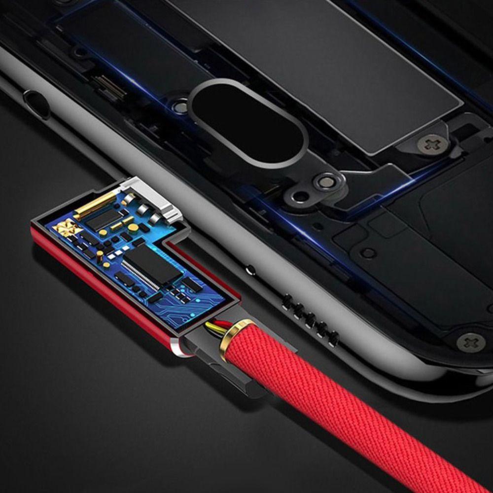 Проводной шнур для передачи данных Провод для мобильного телефона Кабель Micro USB Кабель для передачи данных с углом наклона 90 градусов Кабель для быстрой зарядки