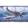 Tamiya 1/48 Masterpiece Series No.58 US Navy Douglas A-1H Skyraider Plastic Model 61058 Multicolor