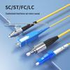 BOSENDE Telecom-Grade Indoor Single-Mode LC-LC Bundled Fiber Optic Patch Cord
