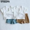 Summer Baby Boy Clothes Sets Cotton T-shirts +Shorts for 0-5 Years Boys Kids Clothes