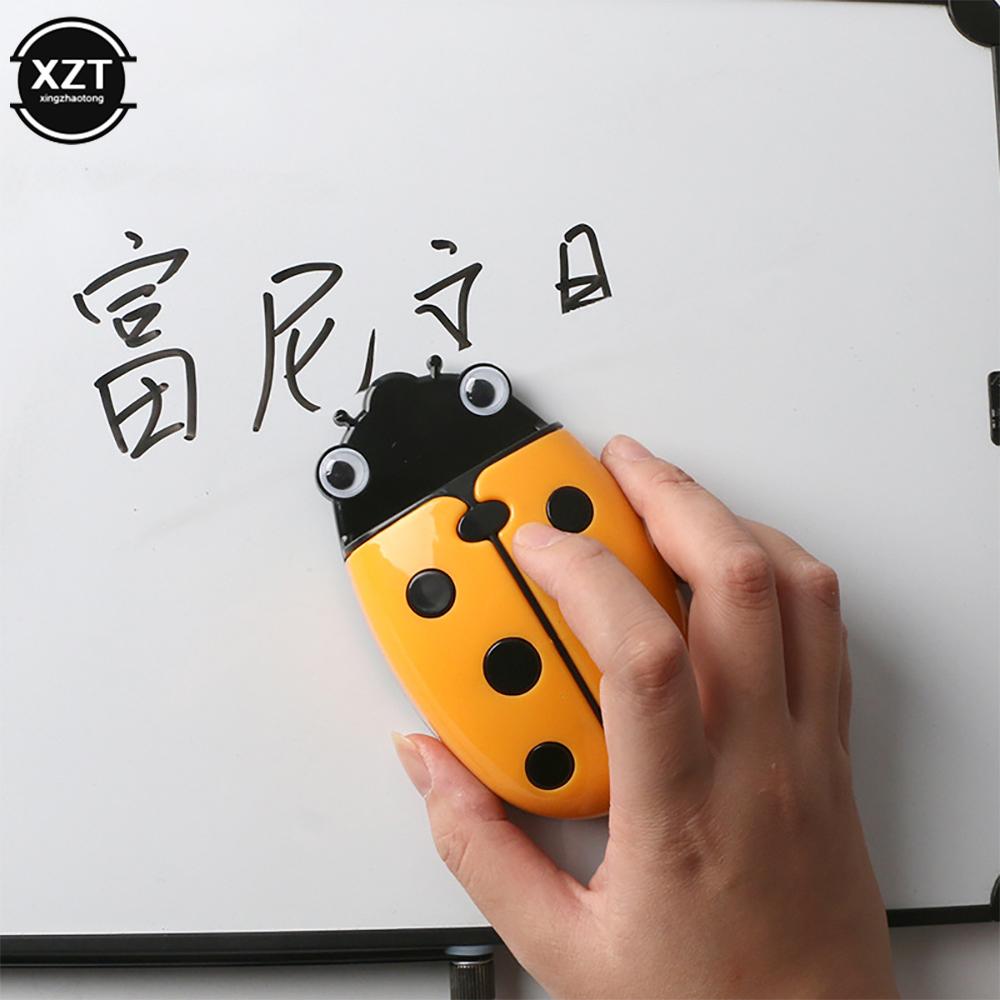 Cute Ladybug Fridge Magnetic Storage Box Eraser Whiteboard Pen Organizer Save Space Magnet Kitchen Container Holder C26