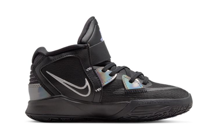 Nike Kyrie 8 Infinity Abrasion Resistant Mid top Children's Basketball Shoes Black Children Aged 3 7 Years Old DD0332-005