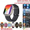 HK11 ULTRA 3 Smartwatch 2025 49mm AMOLED 2G ROM AI Chat Robot Bluetooth Network Call Clock NFC Compass Smart Watch Men Women