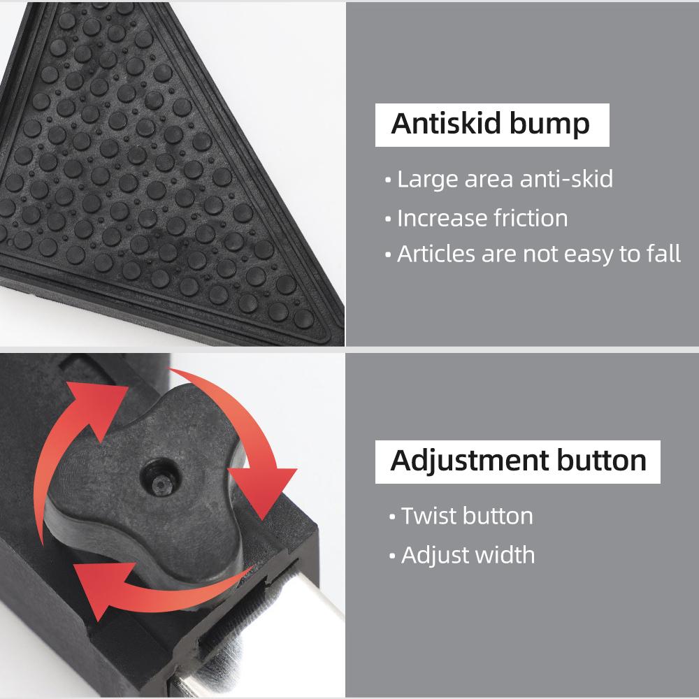 Rubber Wheel 40cm-60cm Mobile Fridge Stand Base,Washing Machine Stand with Wheels, Adjustable