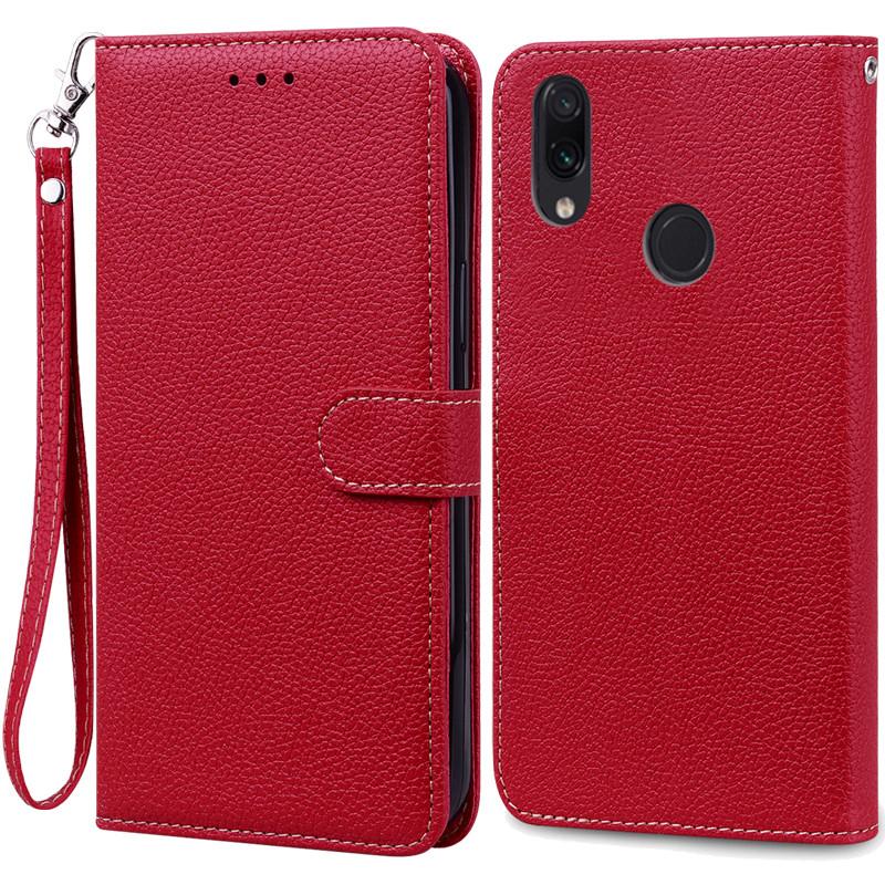 Redmi7 Case For Redmi Note 7 Case Leather Wallet Flip Case For Xiaomi Redmi Note 7 Cover Note7 Pro Protective Fundas Coque Etui