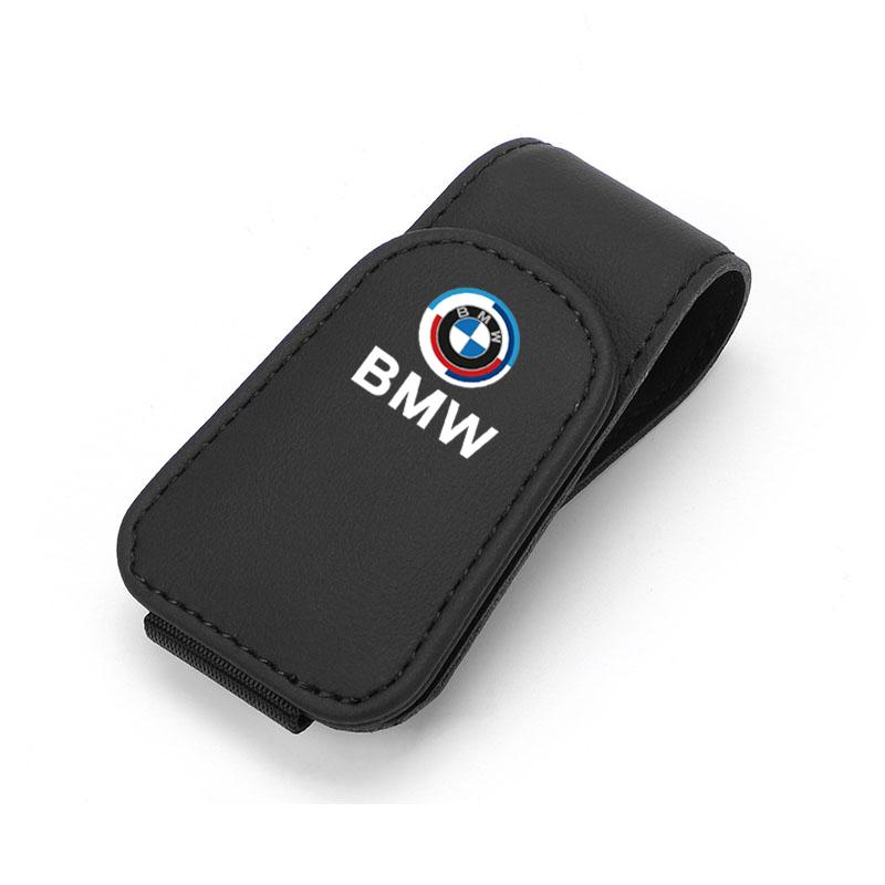 NTSM5 1Pcs Motorcycle Sticker/Car Sun Visor Sunglasses Clip Universal Ticket Card Clamp For BMW G80 G06 G07 G42 G14 G15 G16 F82 F20 X5