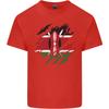 Torn Kenya Flag Kenyan Day Football Unisexs Light Cotton TShirt