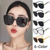 Cat Eye Women Sunglasses Vintage Designer Fashion Black Sun Glasses Big Frame Cool Sexy Female