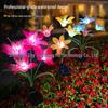 Outdoor Solar Lily Flower Garden Stake Light