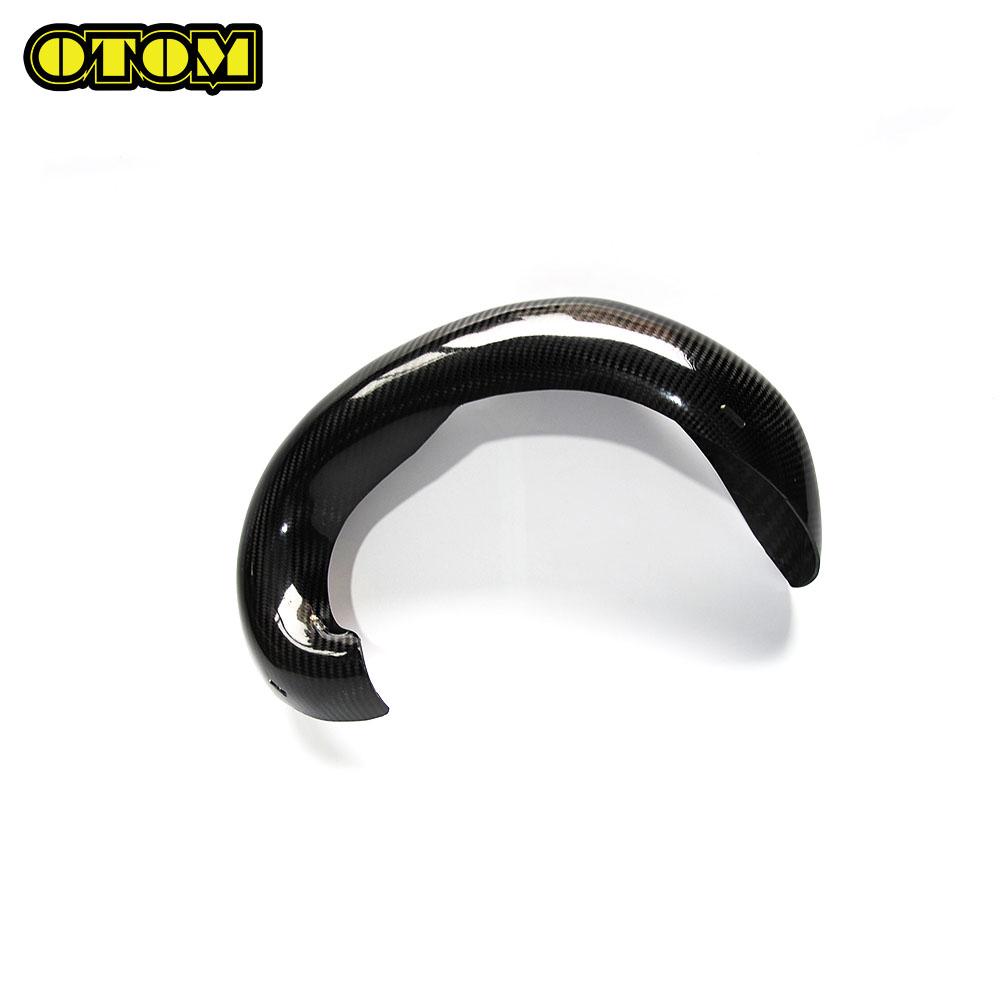 Motorcycle For YAMAHA 2005-2023 Carbon Fiber Exhaust Guard Protector Cover Off-road Accessories Pit Dirt Bikes Motocross Bikes