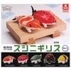 Animal Sushi Nigiris by Mimic Artist Kumakoro of 5 Stand Stones Gacha Capsule Toy Attraction Vol.1 [Set (Complete)]