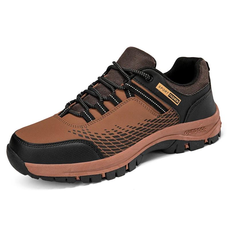 Fashion Men Boots Spring Autumn Casual Shoes for Men Waterproof Comfortable Masculino Outdoor Walking Sneakers Male Shoes Zapatillas