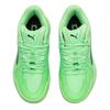 Puma Dagger Универсальные Удобные Нескользящие Прочные Кроссовки Средней Высоты для Баскетбола Унисекс Зеленый 311353-04