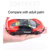Масштаб 1/32 McLaren P1 GTR, литая под давлением модель автомобиля, игрушечный автомобиль с откатным механизмом, звуком и светом для детей, коллекция подарков для мальчиков и девочек