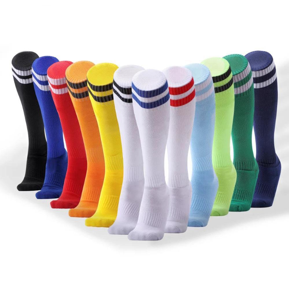 Compression Stockings Striped Sports Socks Football Long Socks Kids Sock Soccer Over Knee Socks