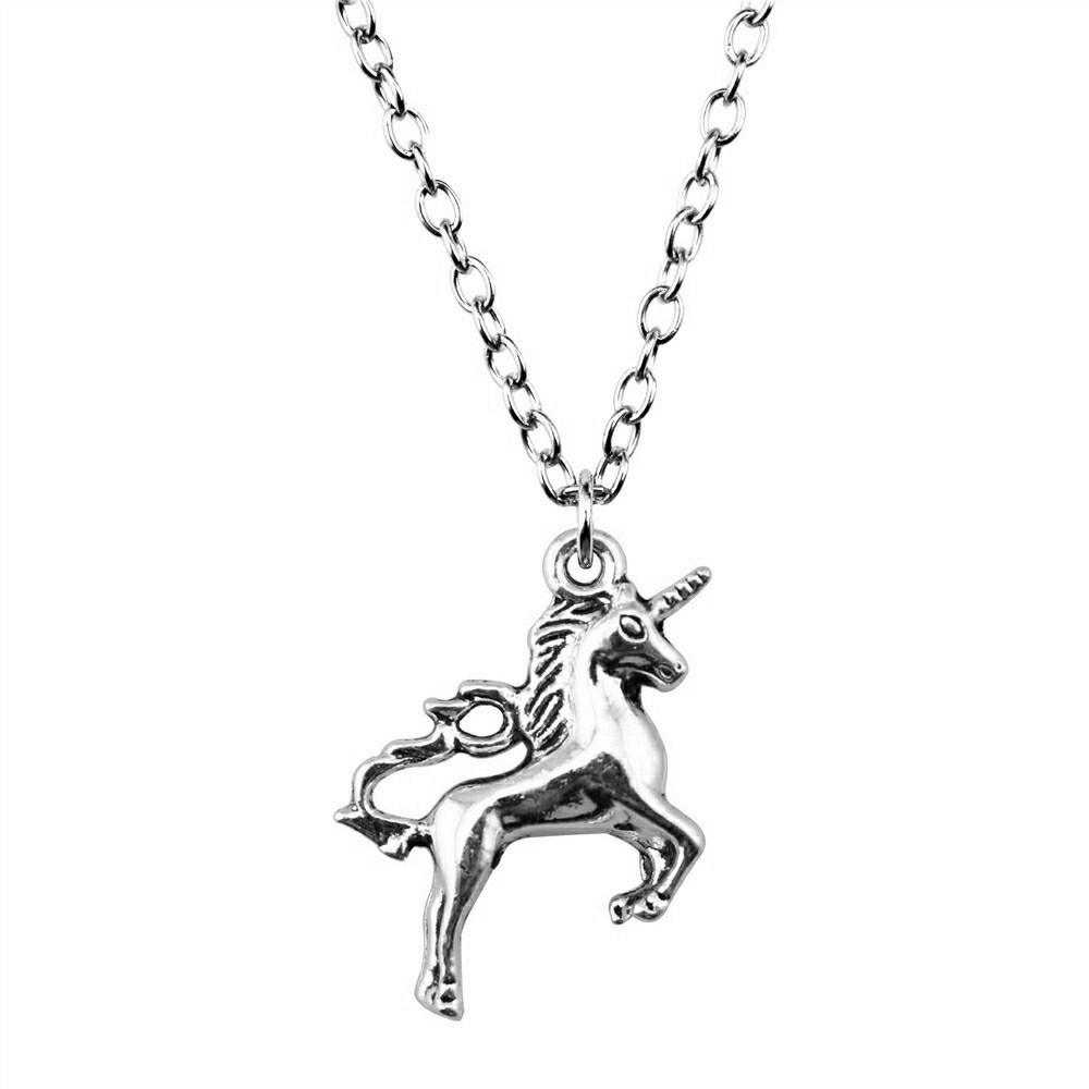 Ожерелье с подвеской подкову Животное Подвеска Для Любителей Лошадей Ковбойская Западная Бижутерия Цепочка 43 см