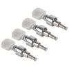 4Pcs Banjo Geared Machine Tuner Pearled Pegs Musical Instrument Accessories HA106