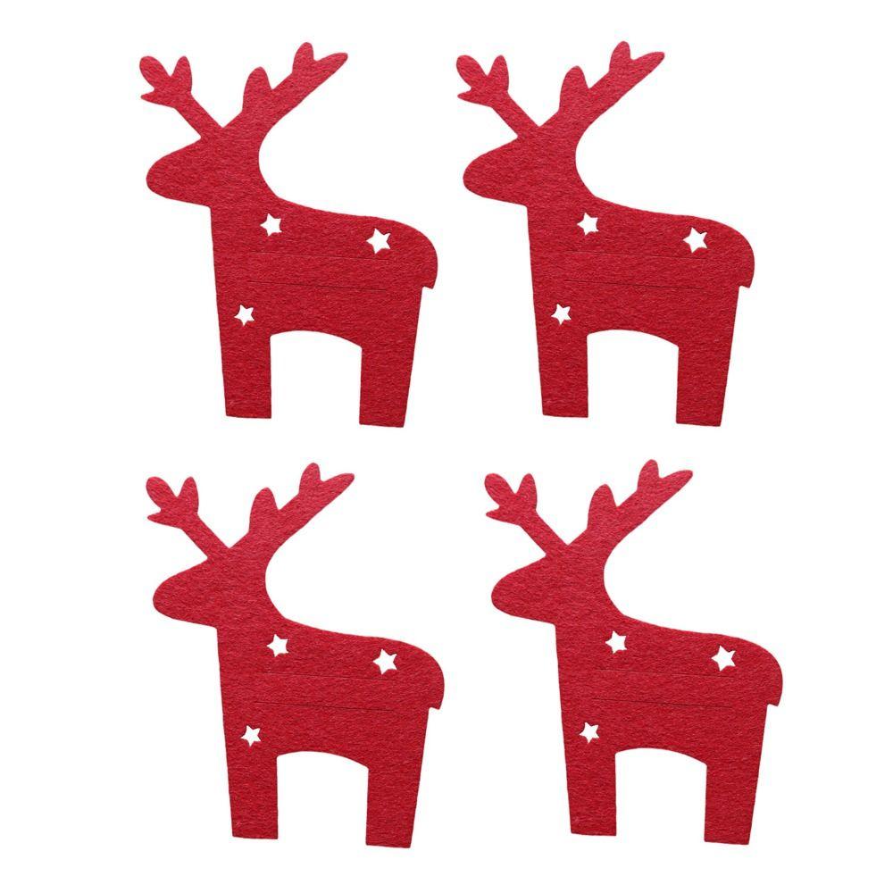 Карманная сумка для столовых приборов для рождественской елки, украшения для стола, органайзер для посуды, рождественский нож, держатель для вилки