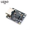 LIZAO Плата зарядки литиевой батареи Type-C USB Ультрамалая 1А 3,7В 4,2В Модуль зарядного устройства для тройной литиевой батареи С защитой