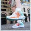 Running shoes soft sole spring versatile British contrasting color running shoes youth trendy shoes large size sports men's shoes