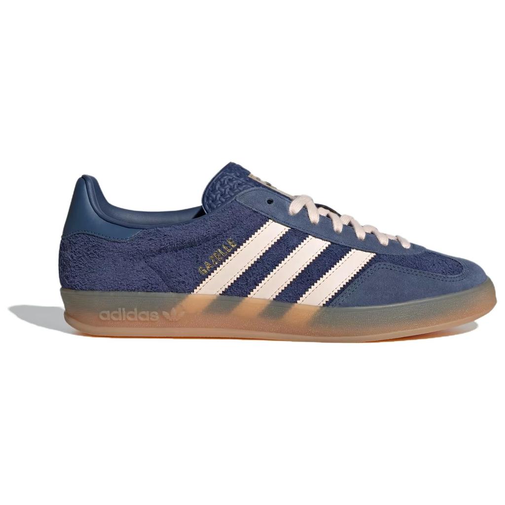 Новые Adidas Gazelle Indoor 'Dark Blue Bliss Orange' JI0322
