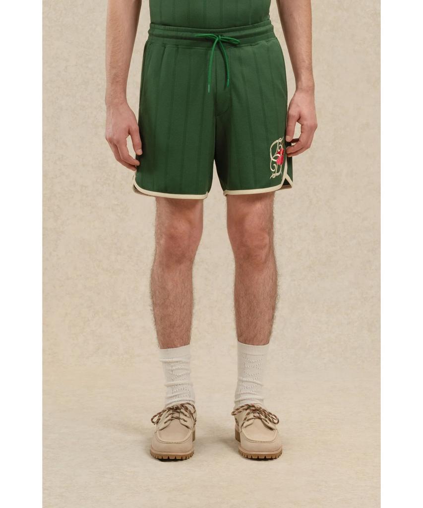 DROLE DE MONSIEUR D Hibiscus Patch Shorts Short D Hibiscus D0Pom26329Grd