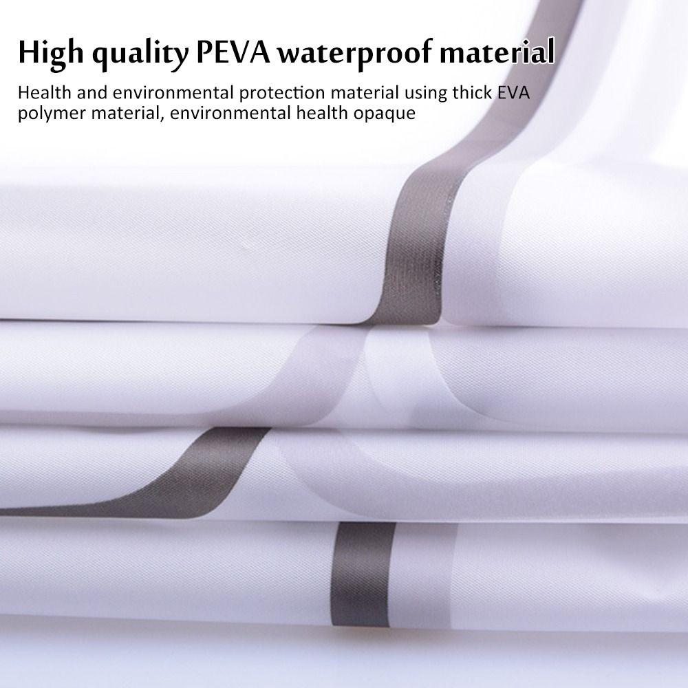 Декор для дома Защищенная от плесени Водонепроницаемая Шторка для душа Занавески для ванны ПЭВА Экраны для ванной комнаты