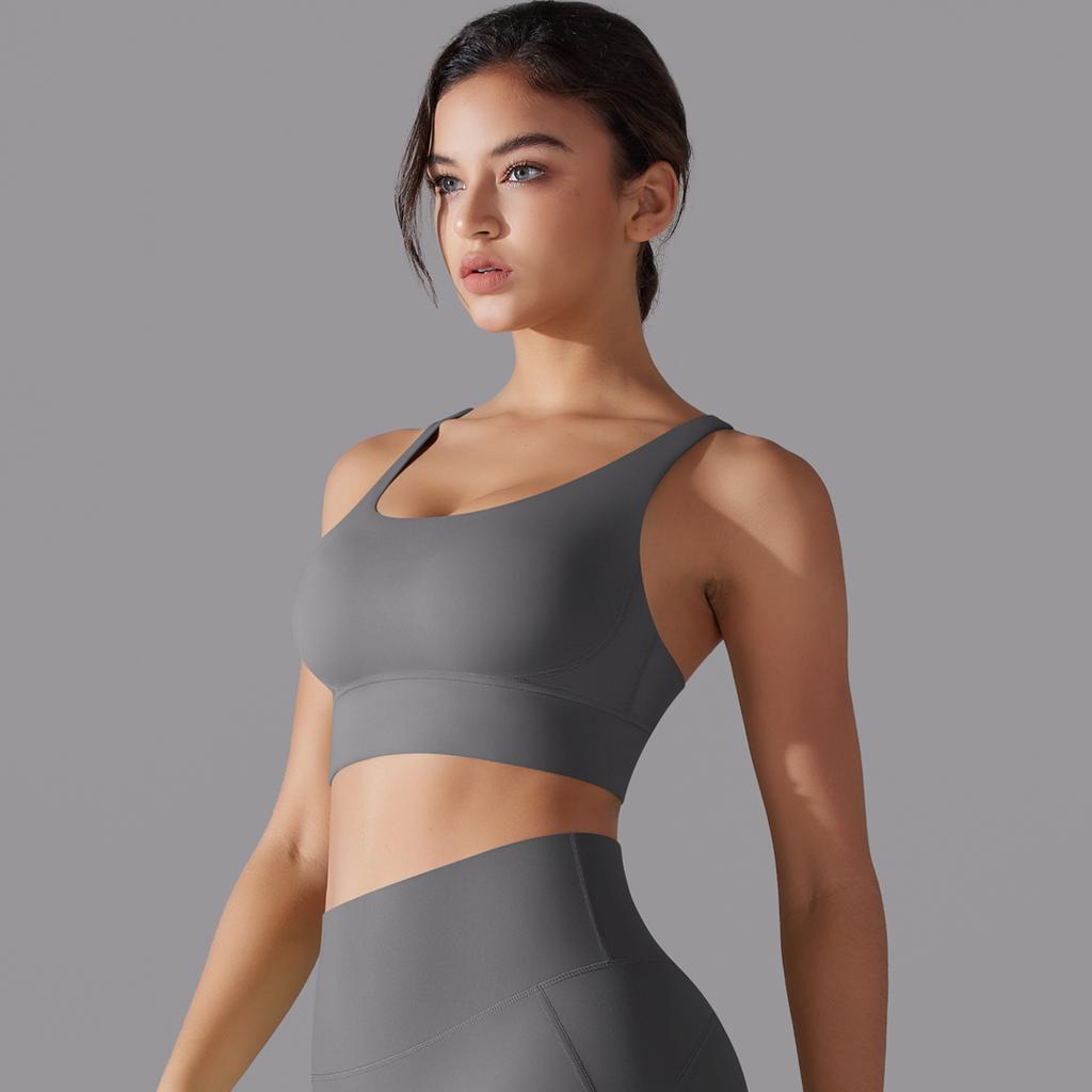 Nessaj Дышащий спортивный жилет для бега, женский бюстгальтер для йоги с пуш-ап, крестообразное нижнее белье для тренажерного зала и фитнеса