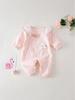 Baby Romper: Spring & Autumn Double-Layer, Full Moon Newborn Pure Cotton Outfit