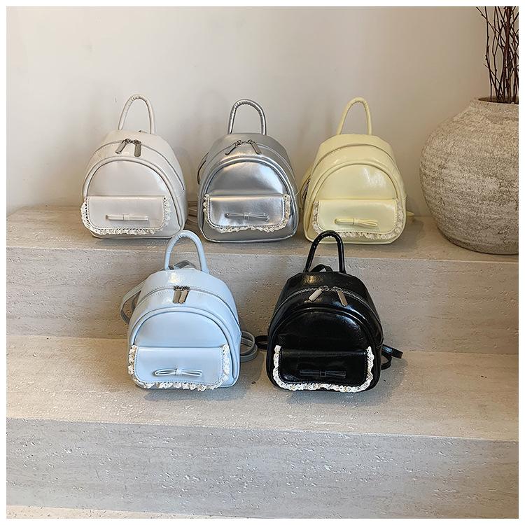 Рюкзак Женский Модный Нишевый Дизайн Чувство Повседневный Корейская Версия Школьная Сумка Уличный Тренд Текстура Легкий Дорожный Маленький Рюкзак