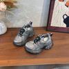 Youth style shoes Kids Chunky Sneakers With Rotary Buckle Breathable Lightweight Sporty Casual Shoes Boys Girls