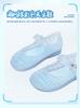 Snafei girls' jelly shoes spring and summer sandals 2026 children's girls woven Roman waterproof baby toe shoes