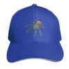 Greenbottle Blue Tarantula with Black Outline Baseball Cap Vintage Big Size Hat Luxury Unisex Hat summer hat Women Unisexs