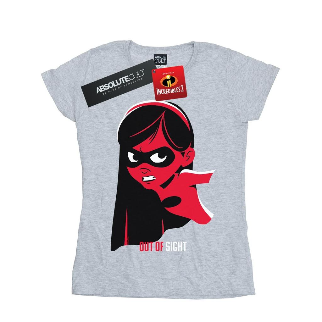 Disney Womens/Ladies Incredibles 2 Incredible Girl Cotton T-Shirt
