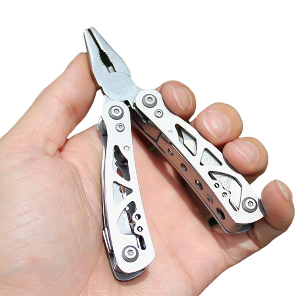 Stainless Steel Plier Portable Multitool Folding Plier Knife Outdoor EDC Camping Pocket Knife Multifunction Screwdriver HandTool