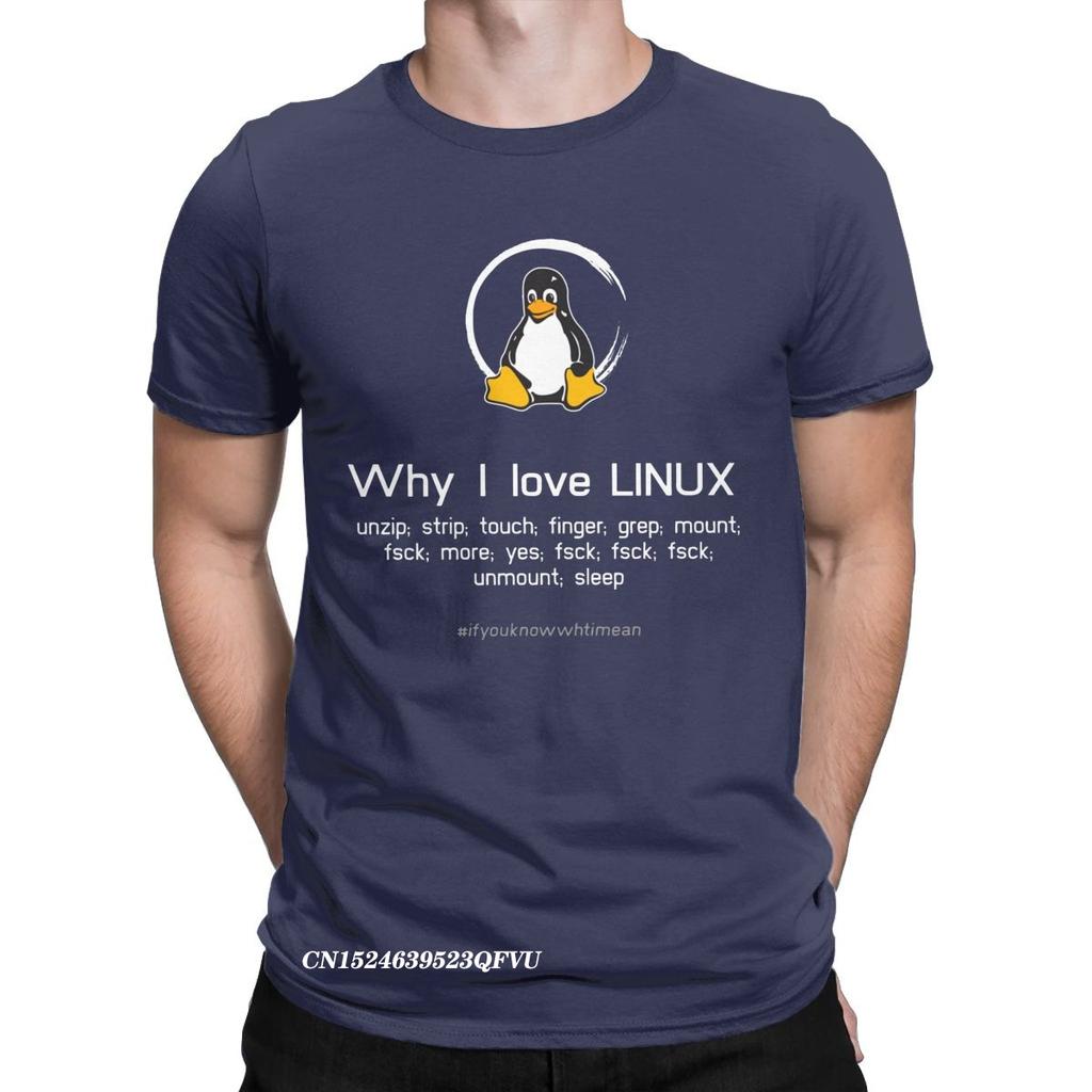Мужская футболка Tux Linux Penguin, одежда из хлопка премиум-класса, футболки Harajuku Manga, эстетичные футболки Camisas