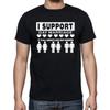 I Supoort Gay Marriage Love Not Gender Funny T Shirt Tee