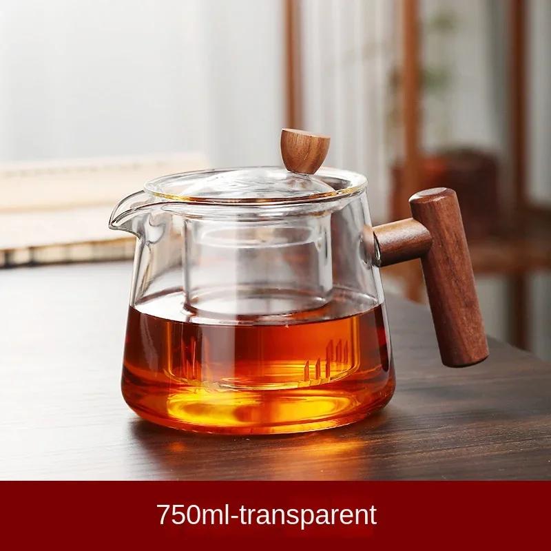 Стеклянный чайник для заваривания чая, термостойкий стеклянный чайник, стеклянный чайный сервиз, гайвань, заварочный чайник для заваривания, чайник для заваривания пуэра, чайники для заваривания пуэра