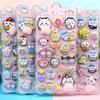 Kawaii Cartoon 3d Fart Peach Stereo Sticker Stereoscopic Lovely Animals Relieve Stress Stickers Diy Decor Stickers Supplies