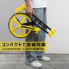 Firecore Walking Measure Металлический прибор для измерения расстояния Дорожный измеритель 12,5 дюймов в диаметре Большой измеритель колеса Складной 100 км Измерительное колесо Высокое