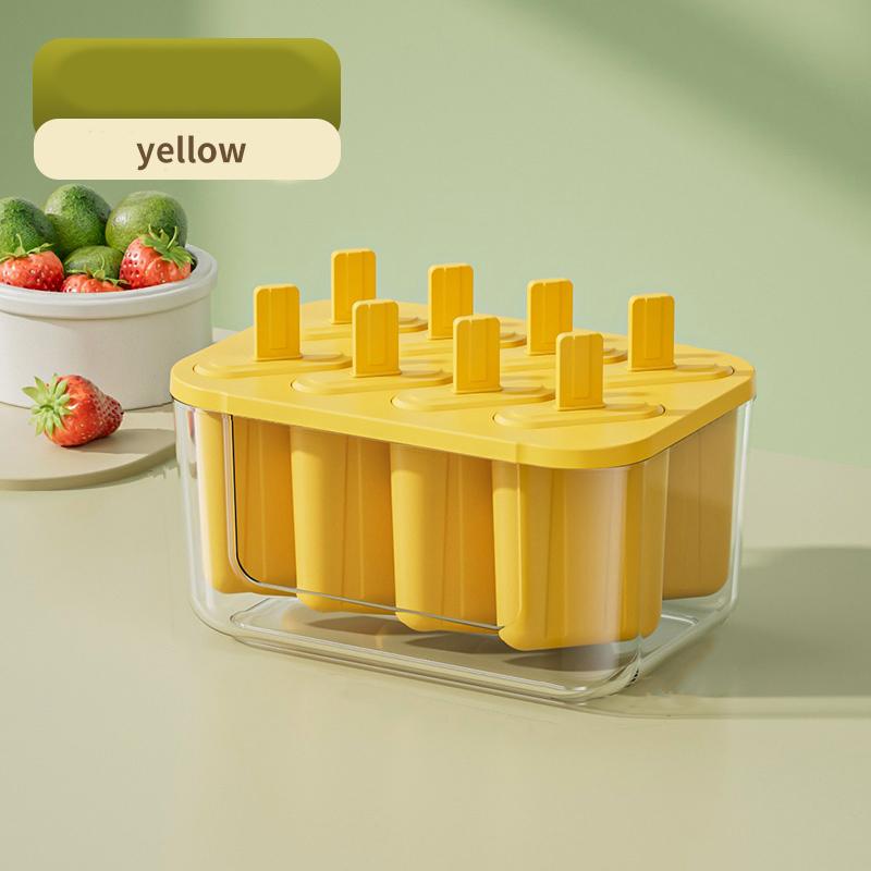 Силиконовый лоток для кубиков льда с крышкой, 8/22 отсеков, пищевой льдогенератор для домашнего использования, форма для мороженого и мороженого