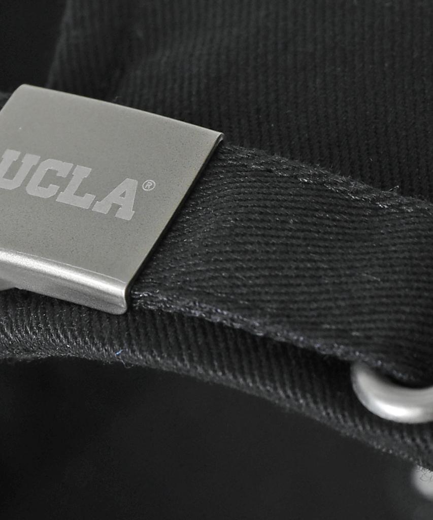 Унисекс Бейсболка с вышивкой логотипа Bruins UCLA [Черный] (Ucraca4)