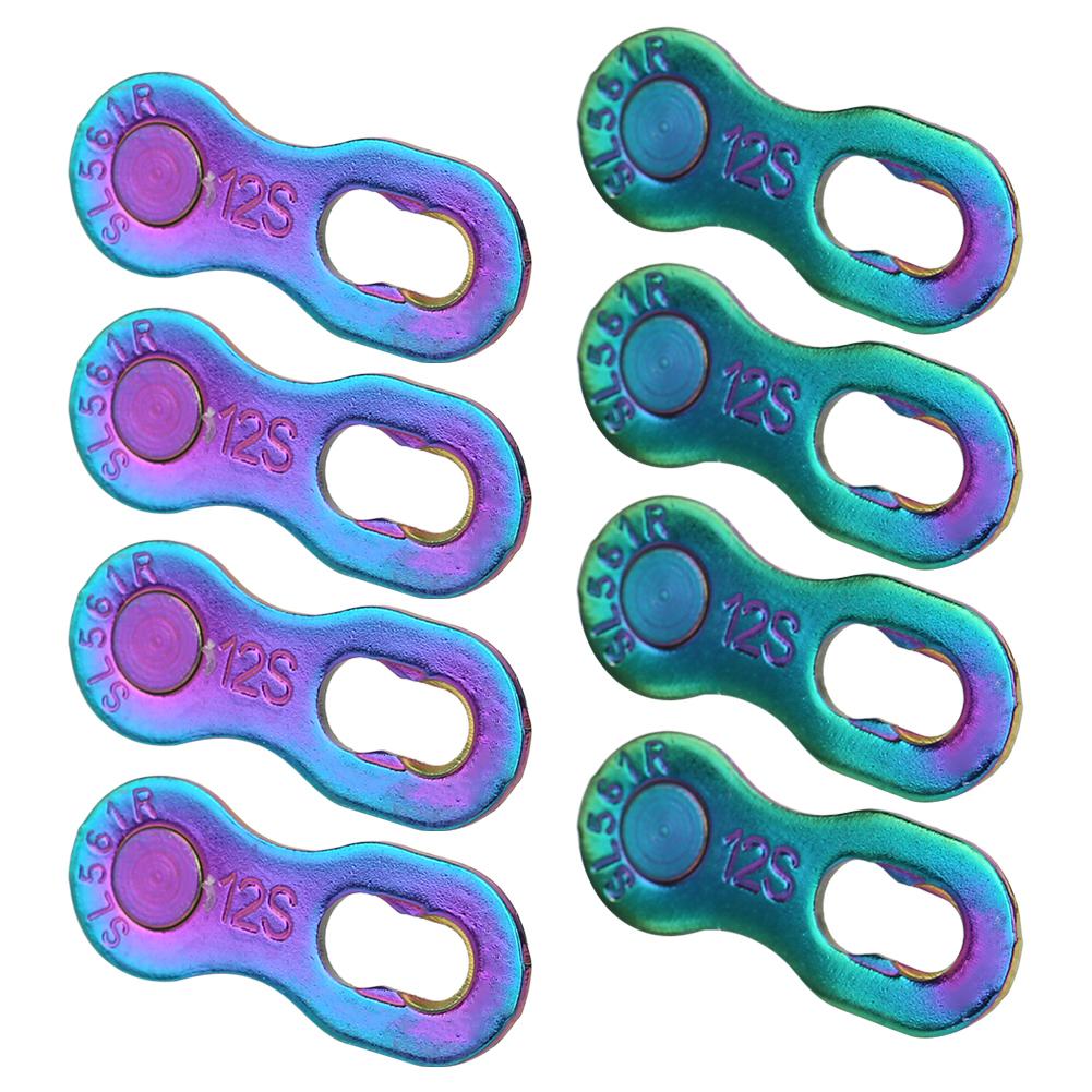 4Pair Steel Bike   12Speed Chain Missing Link Connector Parts Cycling Accessory