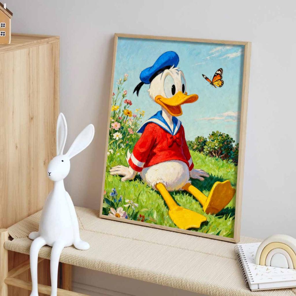 Diamond painting set Disney full diamond 5D Donald Duck in garden art home decoration creative handicrafts