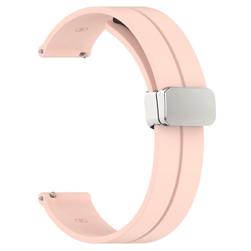 20 мм 22 мм ремешки для часов для Amazfit GTS 4/3/2/2e/GTS2 Mini/GTR 4/Pro/helio Магнитная петля силиконовый браслет Amazfit bip 3 5 6 ремешок