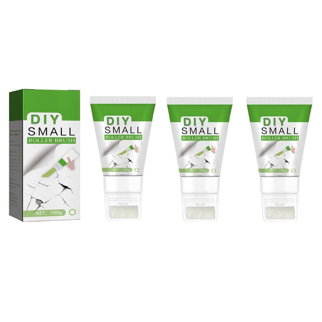 100 г белая настенная маленькая роликовая кисть для краски для внутренних стен, для бытовой стены, экологическая краска