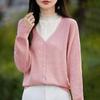 Женский кашемировый свитер Qinghe Cashmere 50% шерсть 50% шелк Женский осенне-зимний кашемировый пуловер Мягкий и теплый